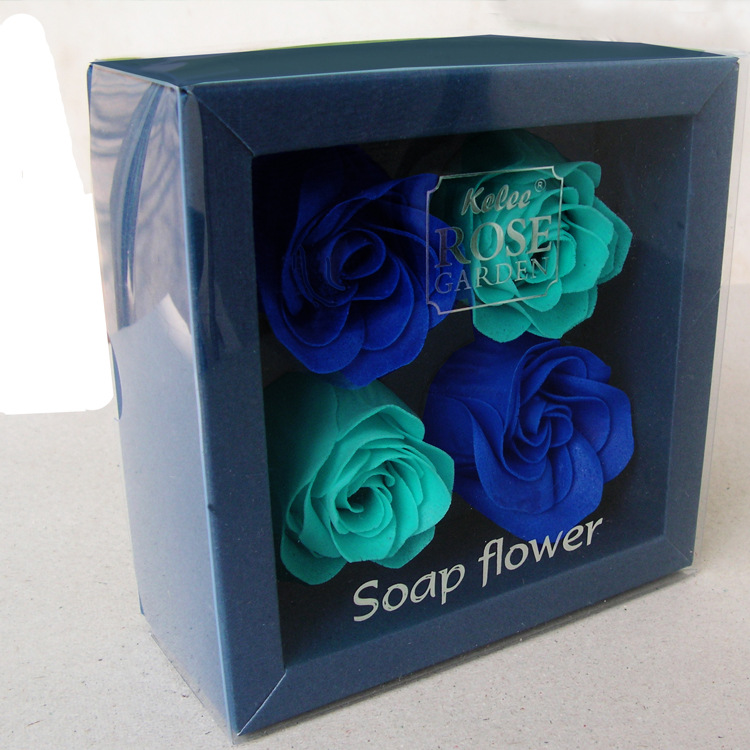 Soluble rose paper soap flower export wholesale customized petal paper soap manufacturer