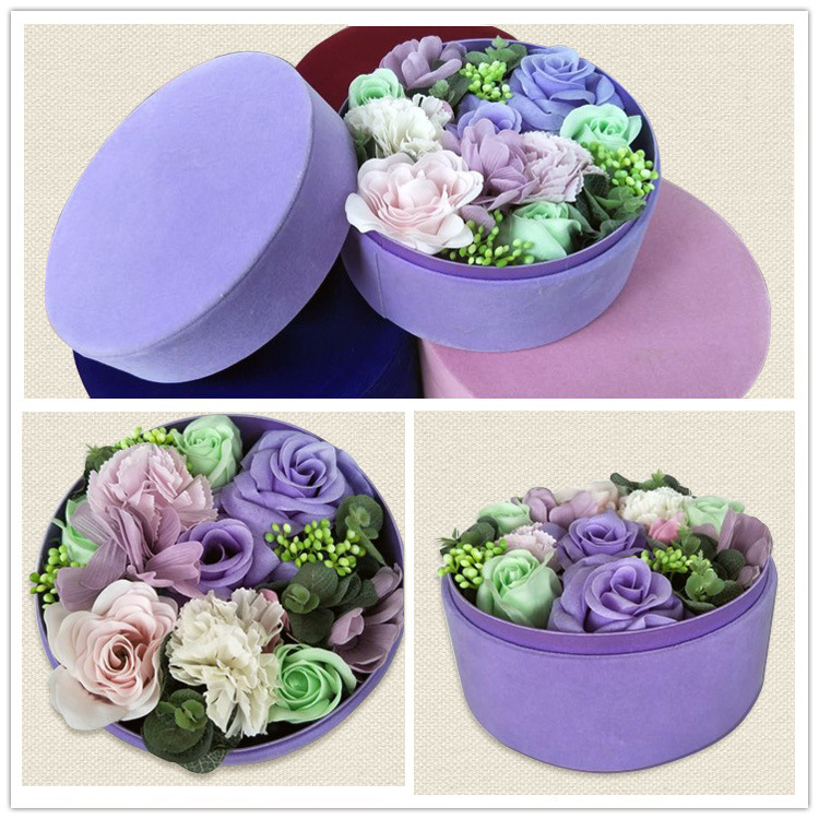 Manufacturer production and processing combination soap flower Valentine's Day gift custom gift bath